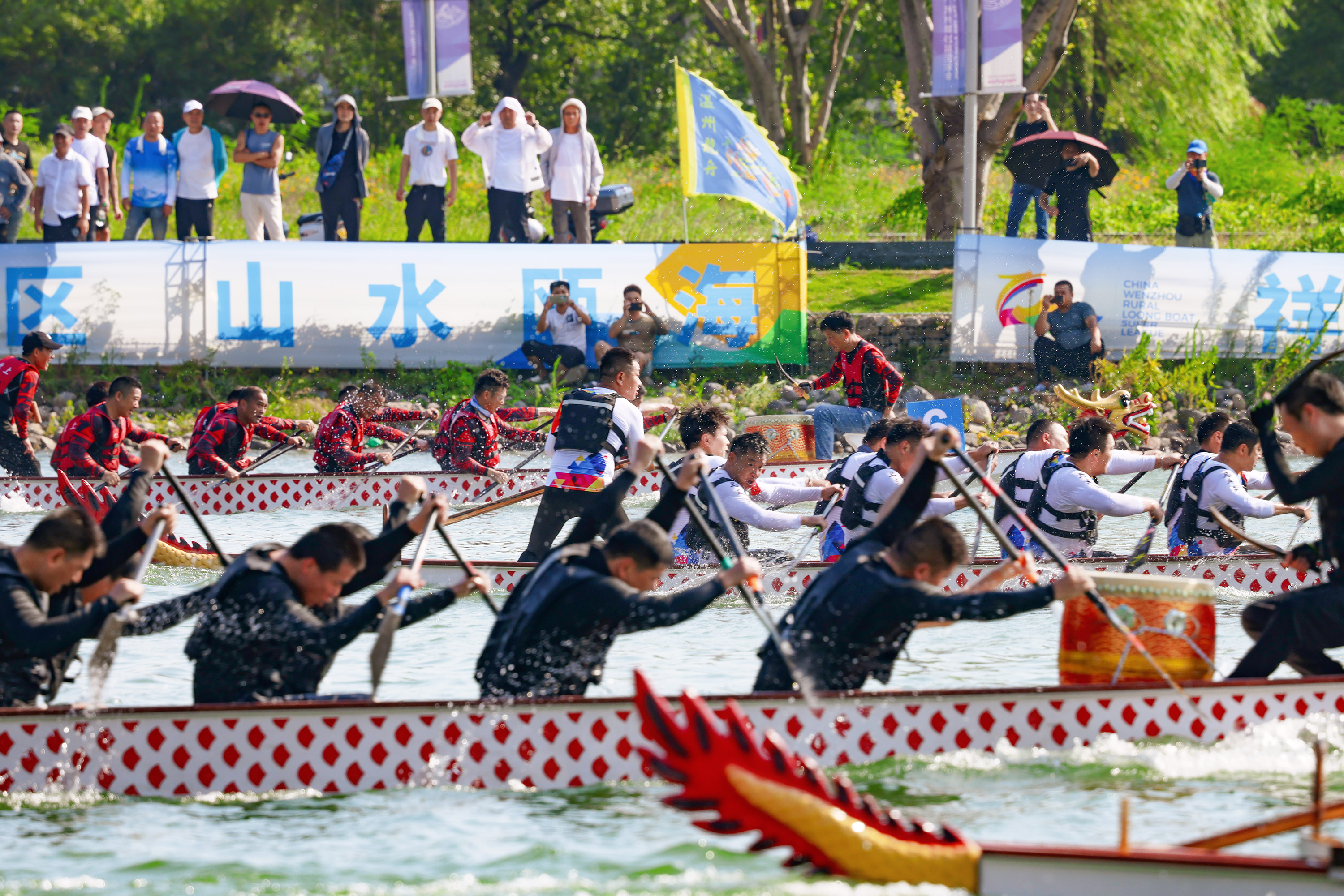 浑河上的龙舟大赛又要来了！准备逛龙舟市集、体验划……