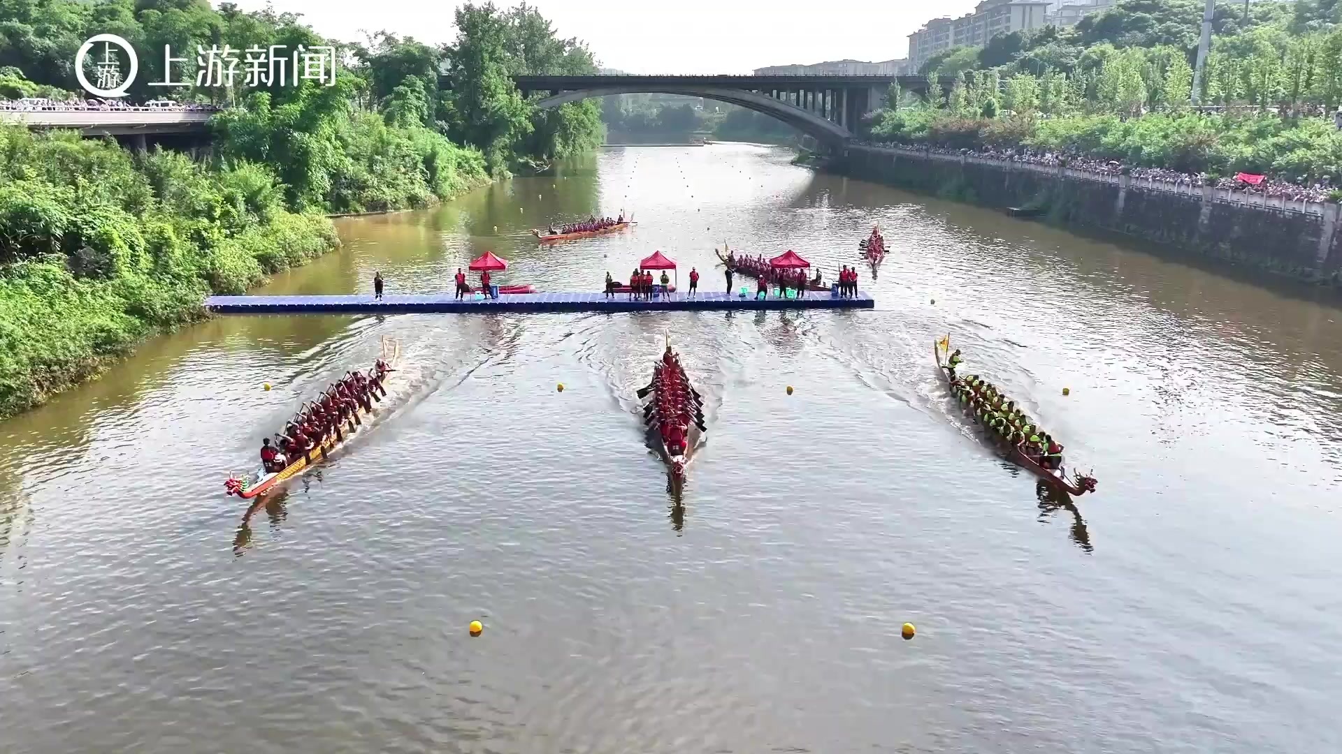 火热的比赛暖心的氛围贵州省龙舟冠军赛精彩瞬间