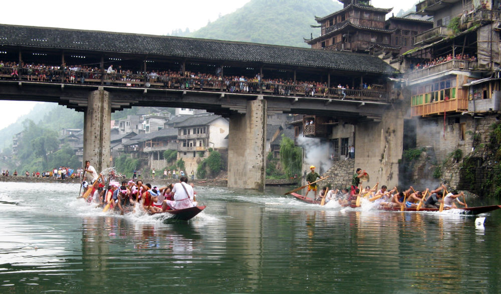 成都世运会 龙舟首战世运中华传统体育尽展“国际范儿”(图8)