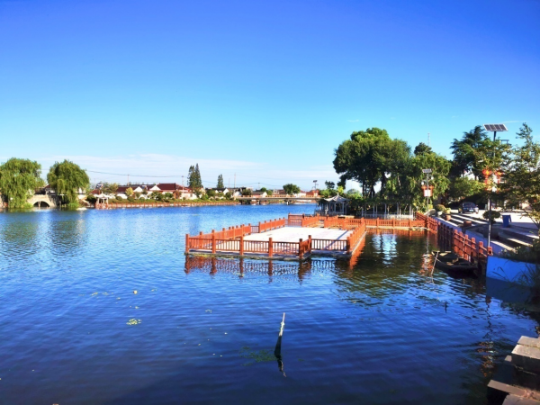 兴化市戴南镇：“水韵刁良”入图画(图2)