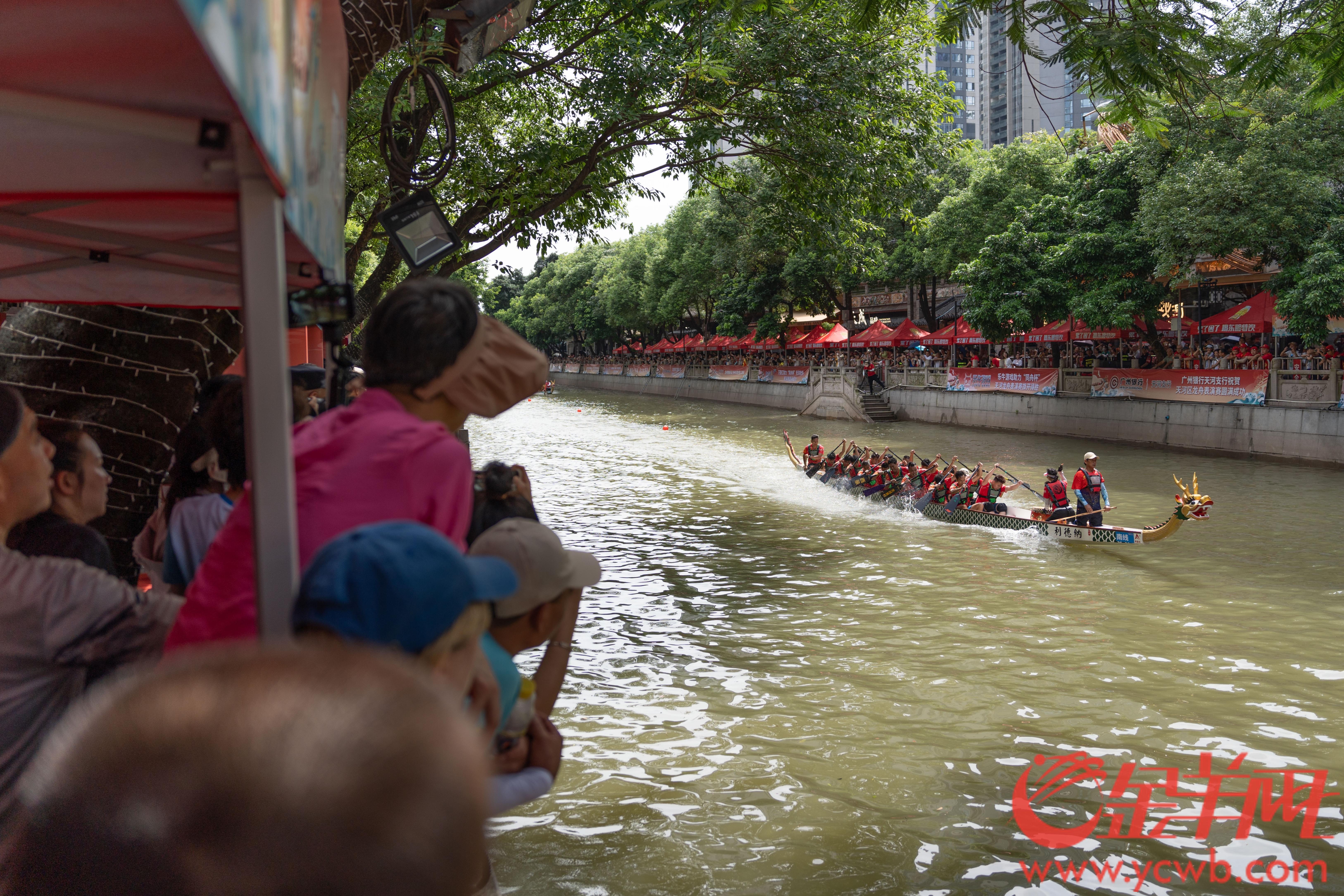 23支龙船队在CBD“狂飙”广州天河举办龙舟嘉年华活动(图3)