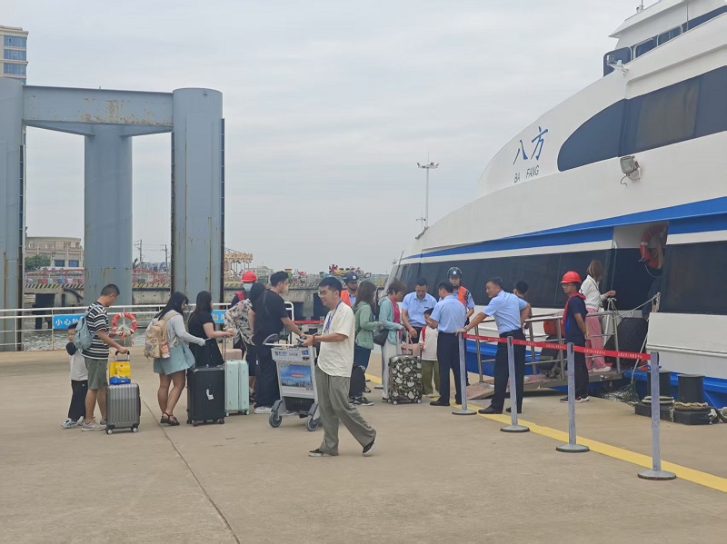 端午假期福建沿海水路客运量持续高位运行 已发送旅客2661万人次