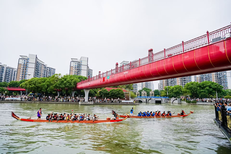 苏州元和塘首届水上嘉年华活动举办
