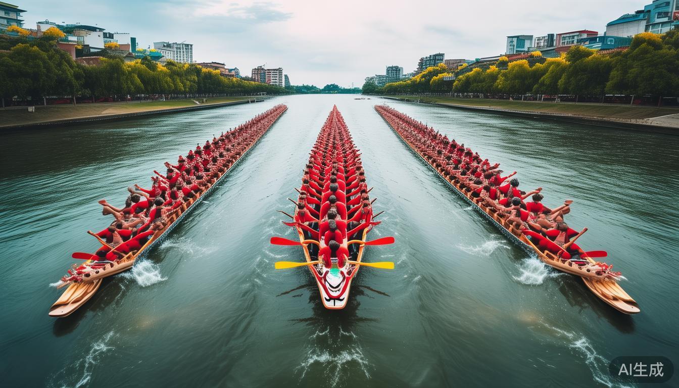 10月18日共产主义渠龙舟赛燃爆！26支队伍550名选手激战谁能夺冠？