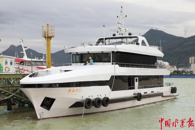 江龙船艇“新海华89”吉水 续写舟山高端客船合作新篇章(图3)