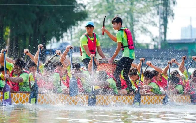 多图直击！大湾区各地龙舟队齐聚江海！！(图4)