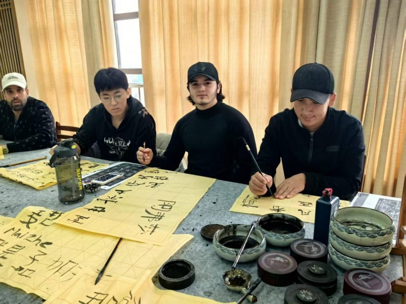 东营职业学院：非遗雅韵牵丝路留学生沉浸式触摸中华文脉(图4)