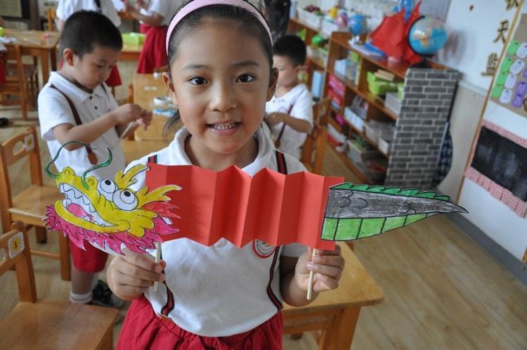 端午节手工——折龙舟教程（详细）