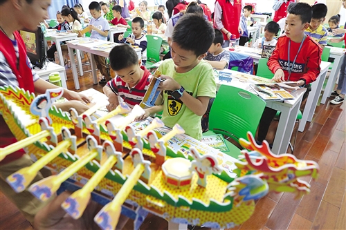 从舌尖到指尖望牛墩孩子的快乐“拉满”了