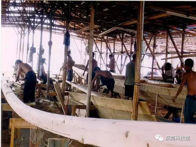 道州龙船船身的制作工艺