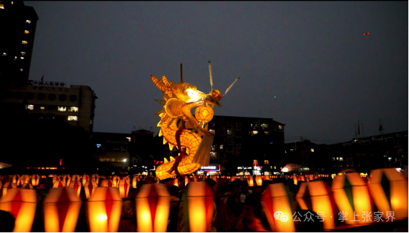 大庸古城澧水夜游邂逅慈利板板龙灯的千年浪漫(图2)